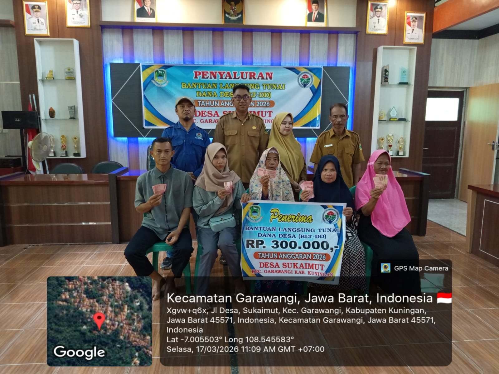 PENYALURAN BANTUAN LANGSUNG TUNAI (BLT DD) TAHAP 1 DESA SUKAIMUT