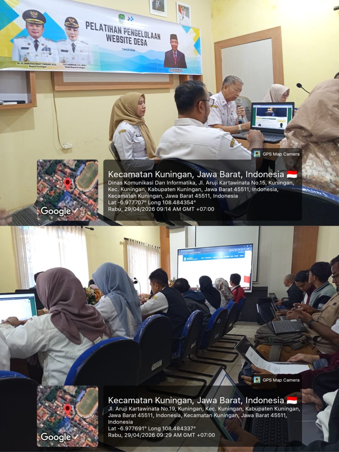 Pelatihan Pengelolaan Website Desa